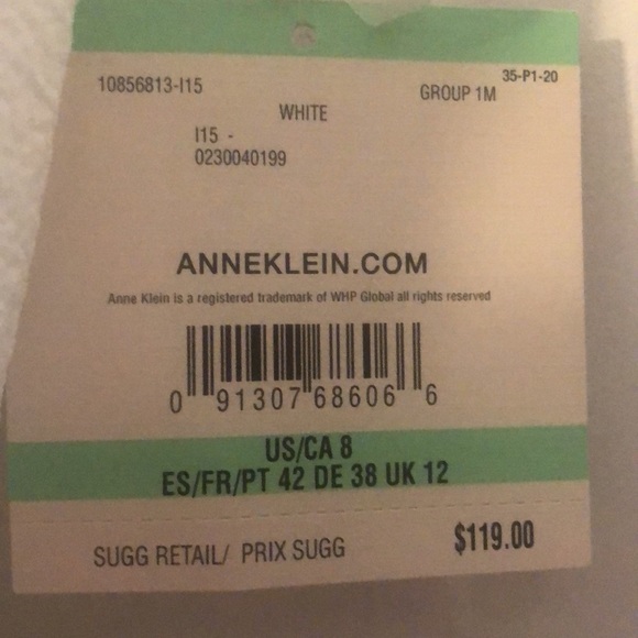 Beautiful white Anne Klein midi dress - Picture 3 of 4